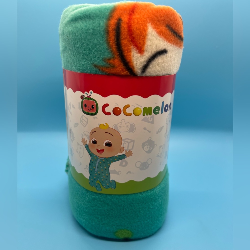 Cocomelon Plush Throw Blanket